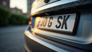 Décoder le mystère : que révèle l'abréviation SK sur une plaque d'immatriculation automobile ?