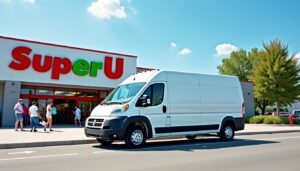 Location utilitaire chez Super U : fonctionnement et tarifs détaillés