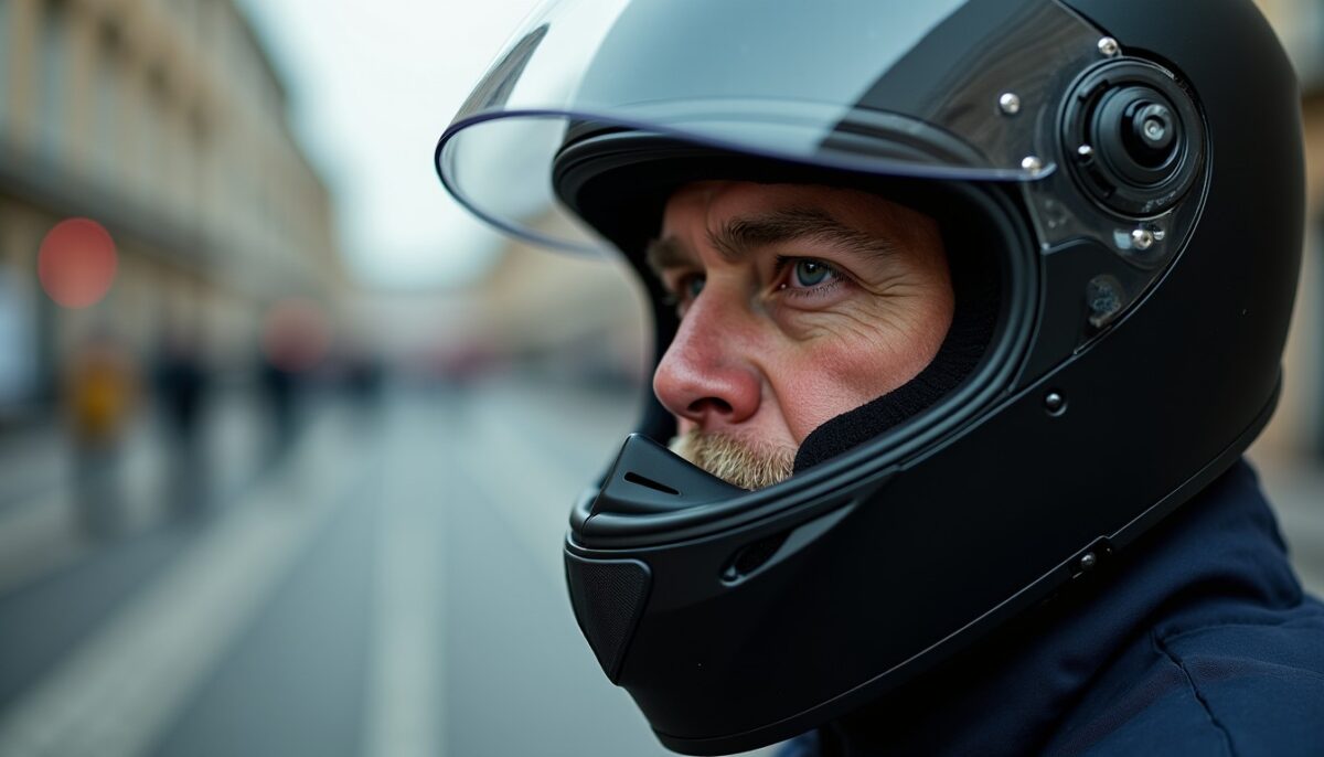 Visière teintée pour casque moto en 2025 : cadre légal et règles à connaître