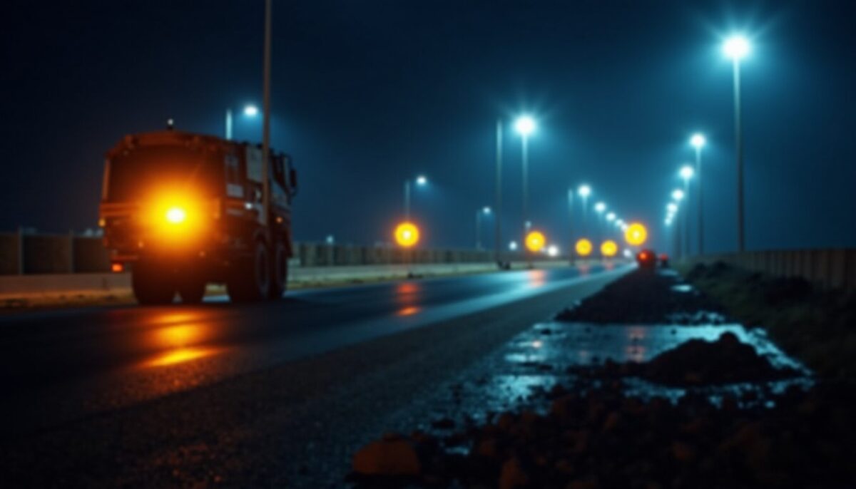 Les radars de chantier peuvent-ils flasher de nuit ?